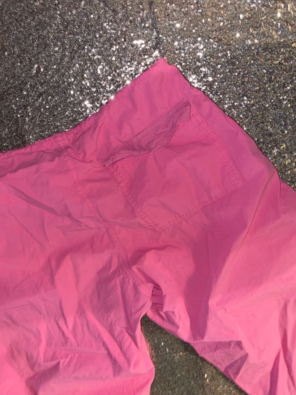 Bubblegum Pink Cargo-Style Jogger Pants - Picture 5 of 6
